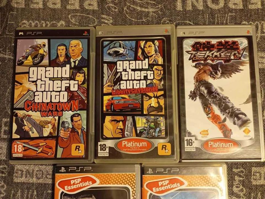 Caixas jogos psp vazias
