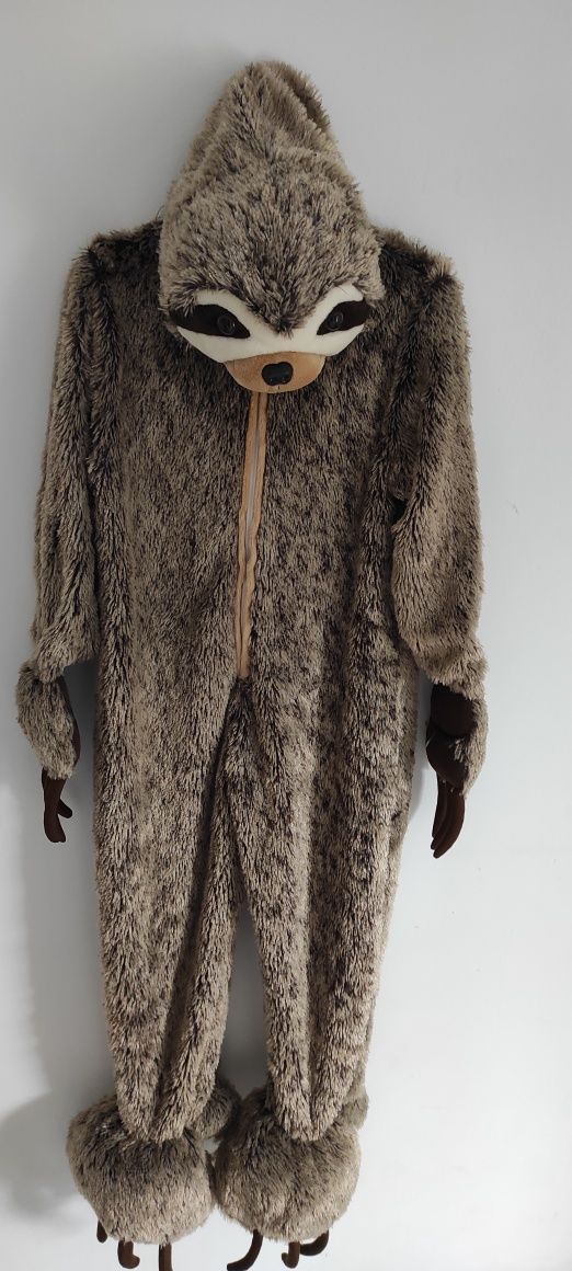 Kostium strój karnawałowy leniwiec r.110 4-5 lat
