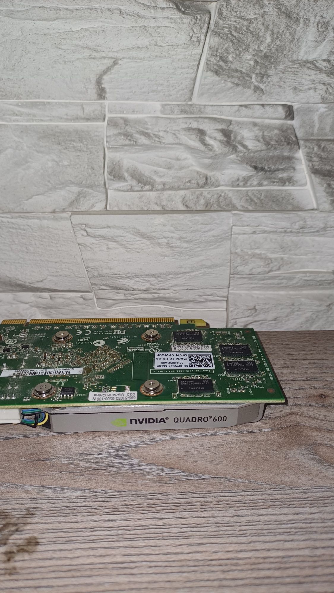 Karta graficzna NVidia Quadro 600 1GB