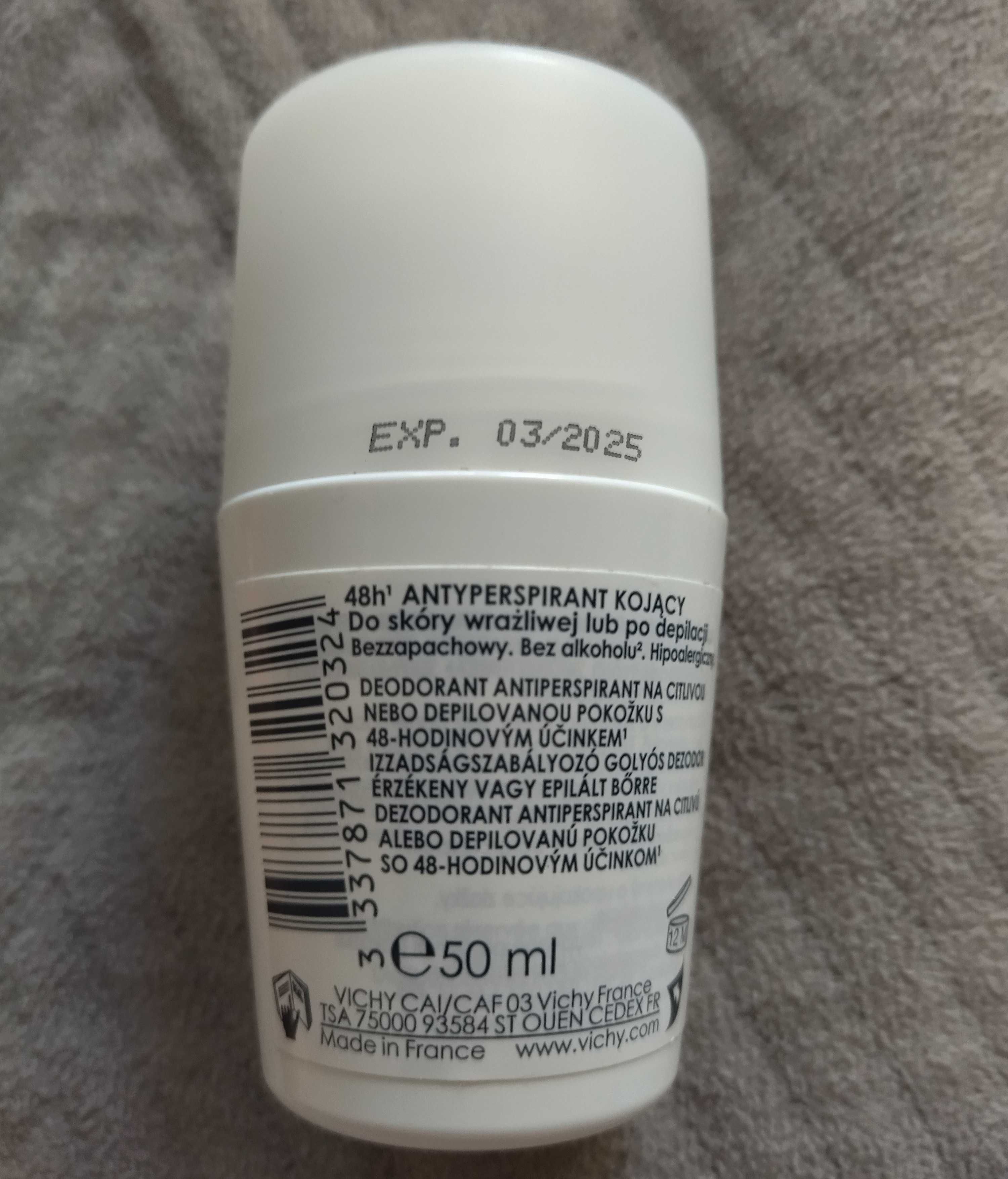 Vichy Deo Anti-Transpirant 48H 50 ml
antyperspirant