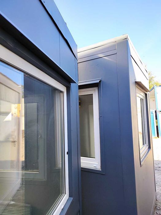 kontenery stróżówki, portiernie, szatnie, cieciówki, budka wartownicza