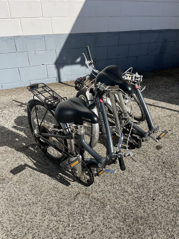 2 bicicletas dobráveis
