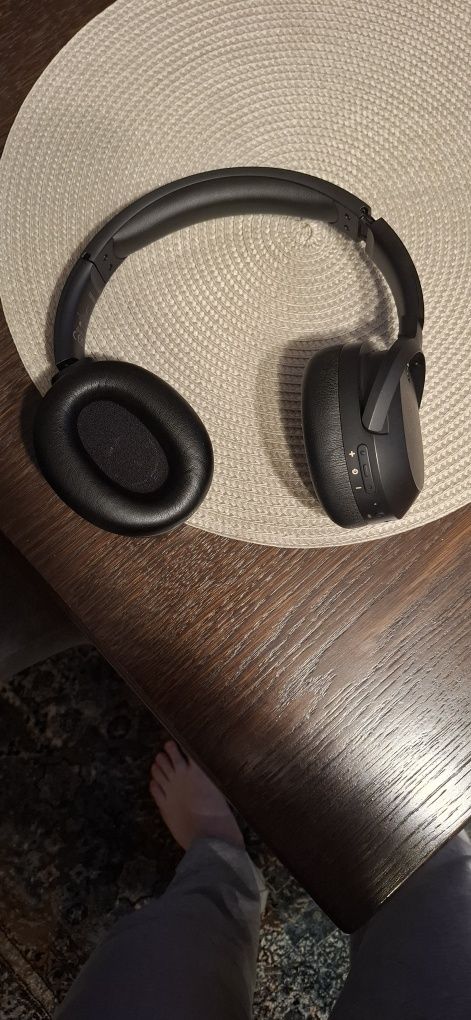Słuchawki bezprzewodowe Edifier W820NB Nauszne Bluetooth 5.0 Czarny
