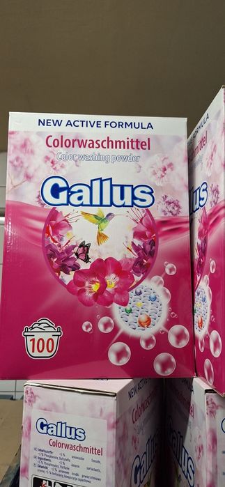 Proszek Gallus uniwersalny oraz do koloru 100 prań, 6.5kg wyprzedaż