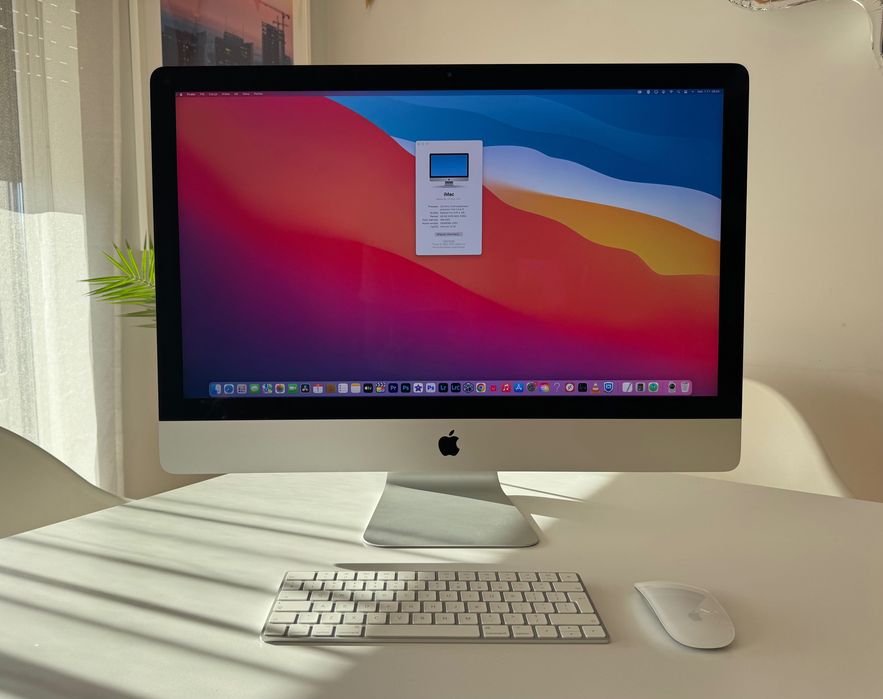 Apple iMac 27-calowy Retina 5K 2017 Intel i5 48GB RAM Stan Idealny