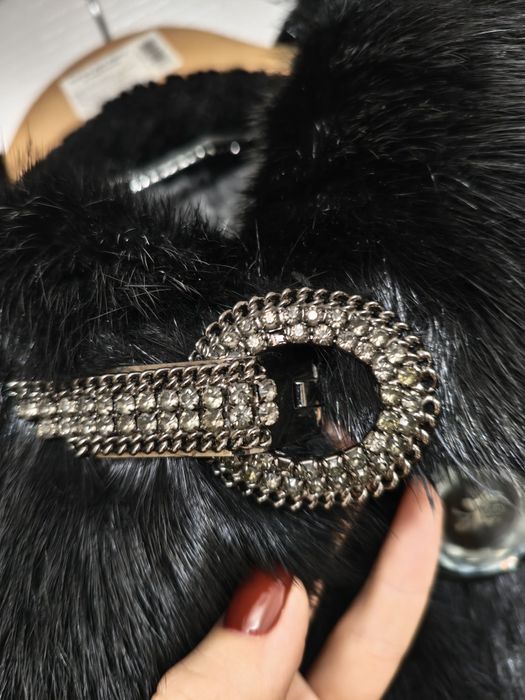 Шуба мутон з капюшоном M/L