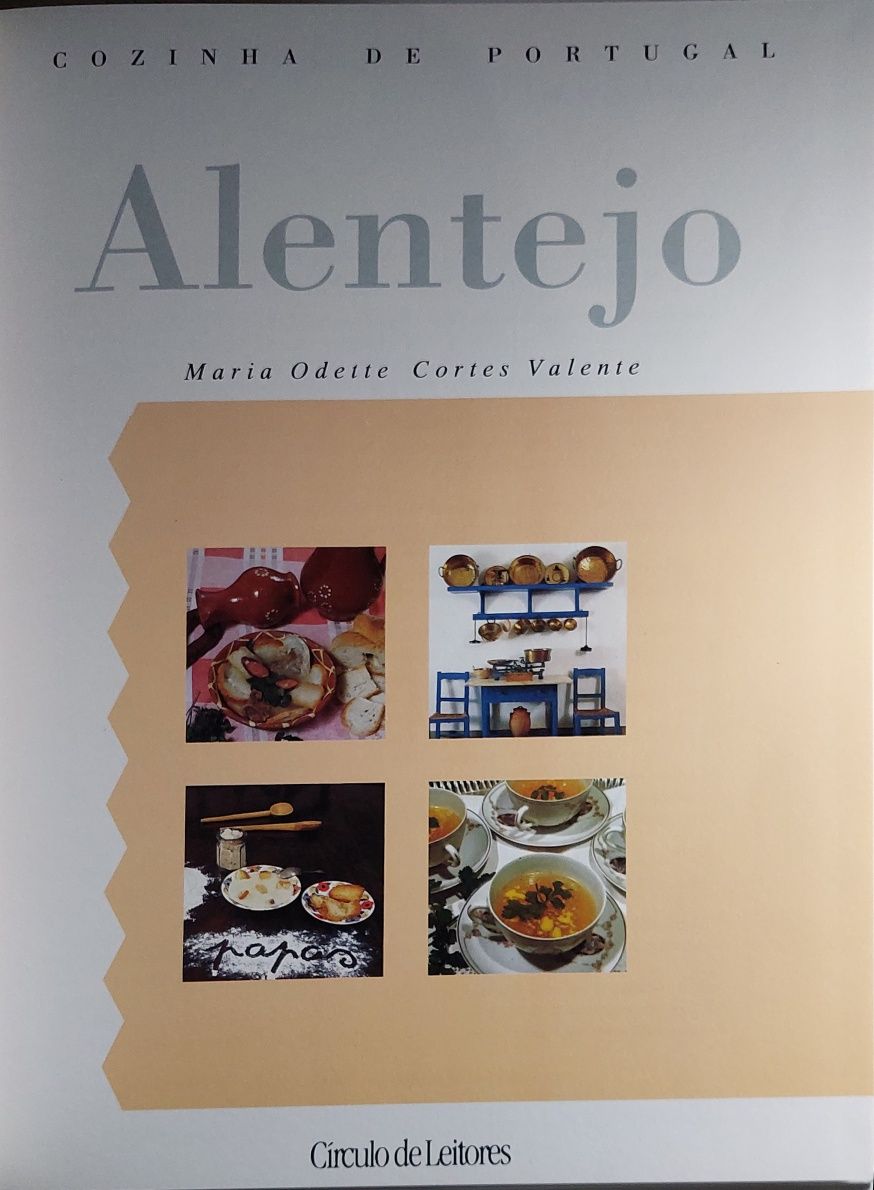 Cozinha de Portugal - Maria Odette Cortes Valente (8 Volumes, Completo
