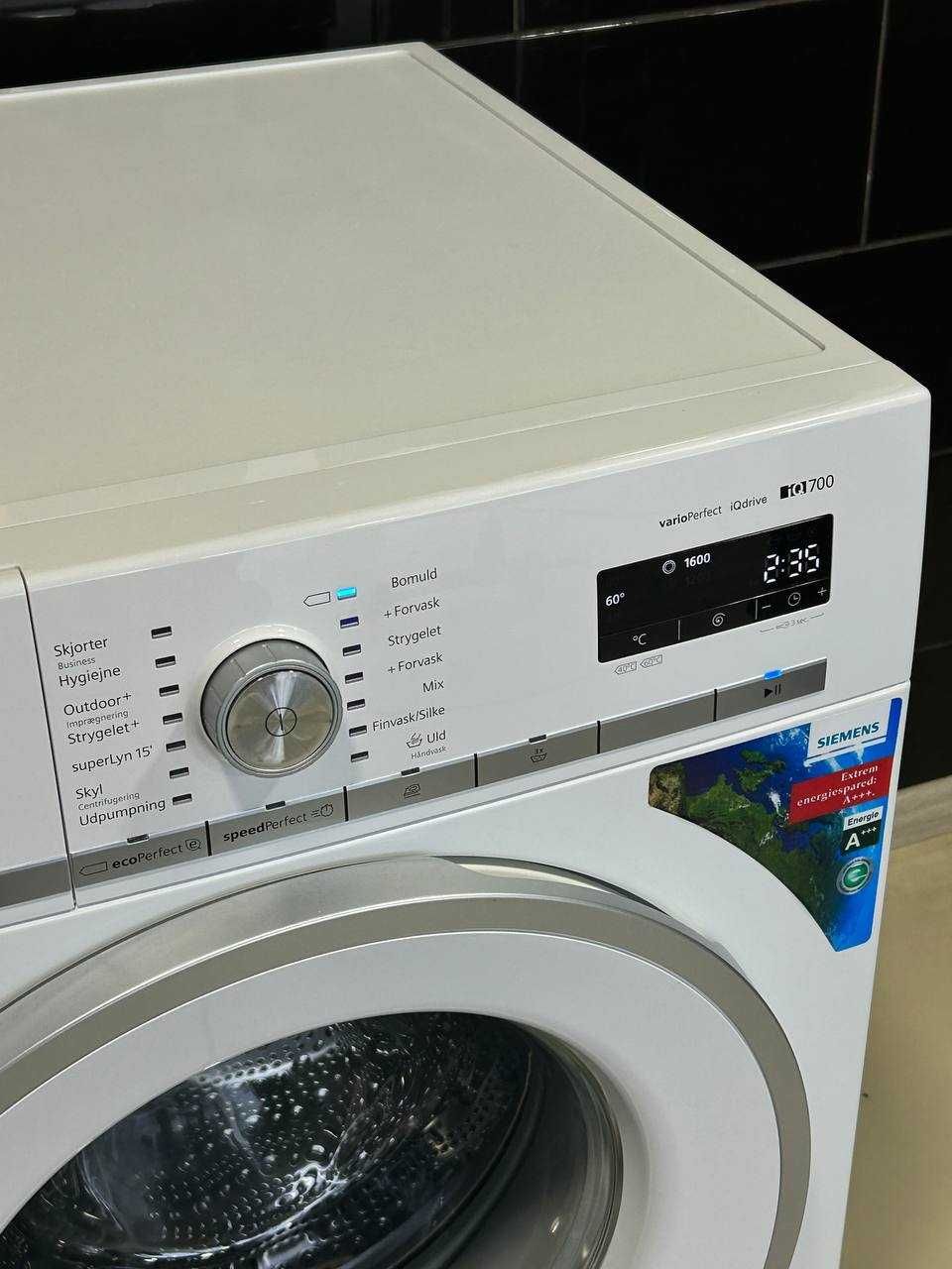 Пральна машина siemens iq700 wm16w468dn / стиралка сименс
