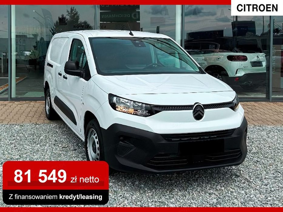 Citroën Berlingo Van XL L2H1 1.5 100KM  Kamera Cofania !! Czujniki Parkowania !! Drzwi Przesuwne z Lewej !!