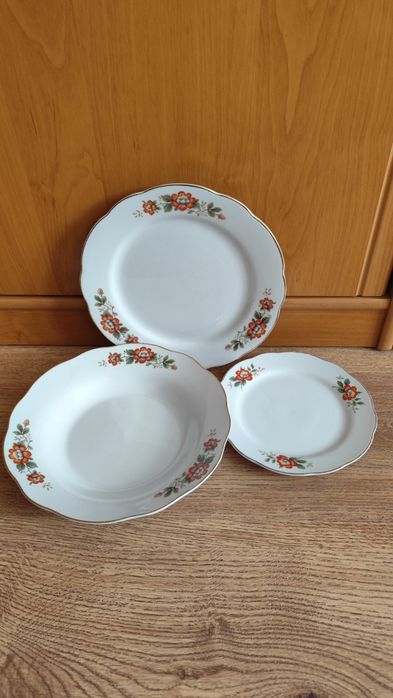 Talerze do codziennego użytku + gratis