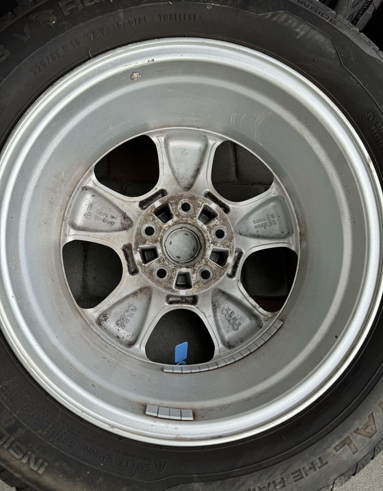 Диски Opel R16 5x110 ET39 резина 225/55/16 диски Вектра Зафіра Астра