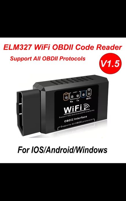 Авто Сканер OBD ELM 327 v1.5 автомобільний діагностичний сканер ялинка
