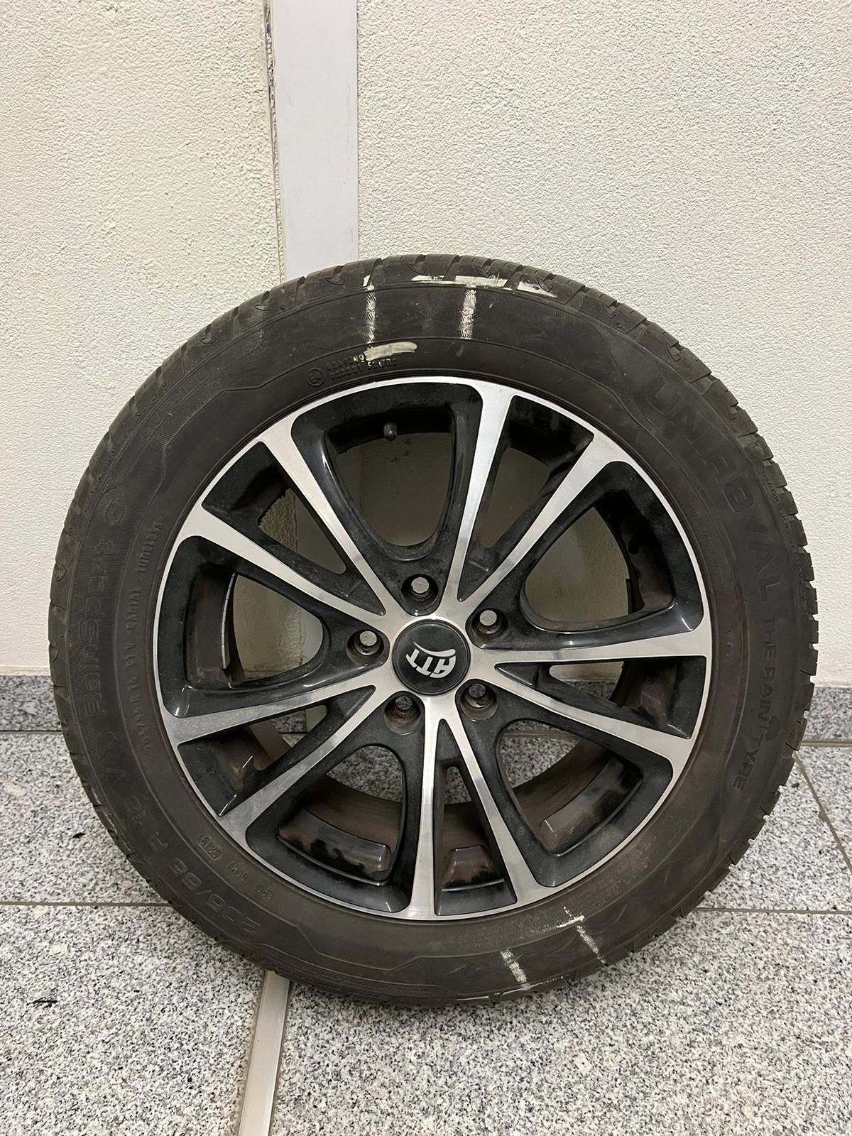 Koła-Felgi Aluminiowe 16” 5x108 FORD/VOLVO+opony letnie 205/55 R16