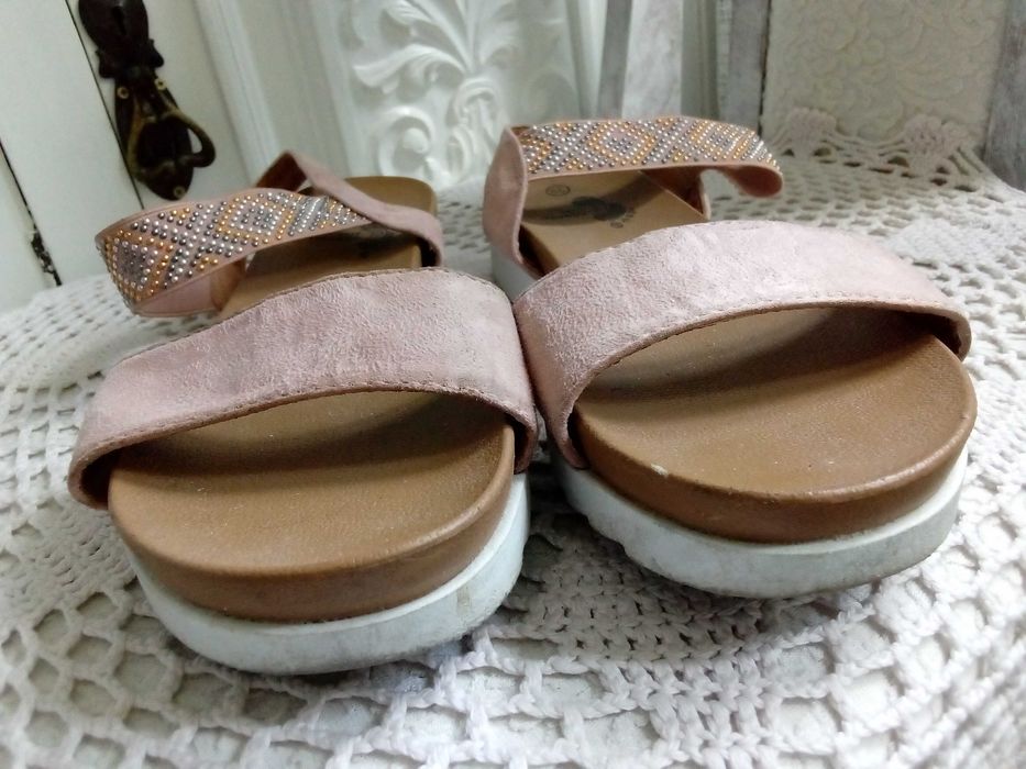 GRATIS sandały damskie 39 buty letnie comfort step klapki