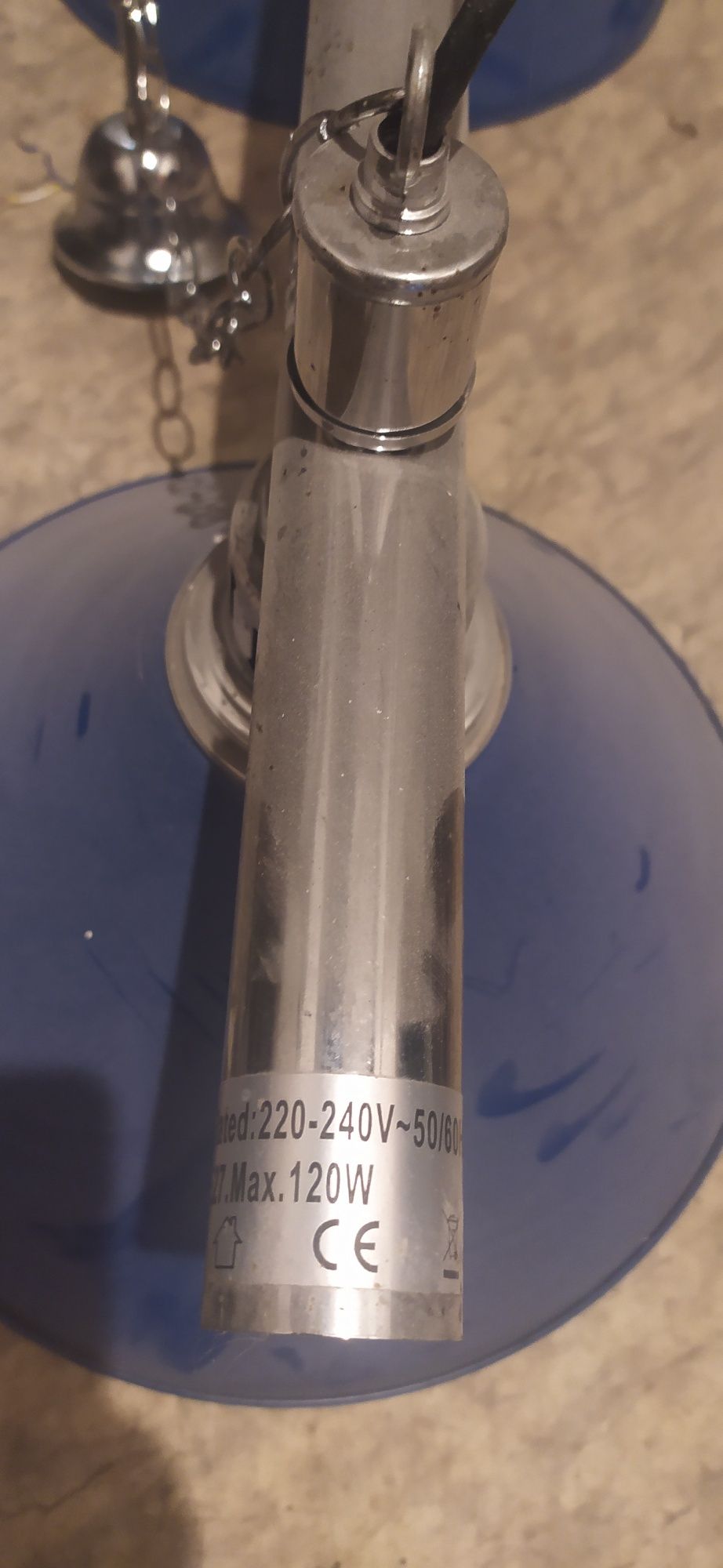 Lampa żyrandol bilardowy