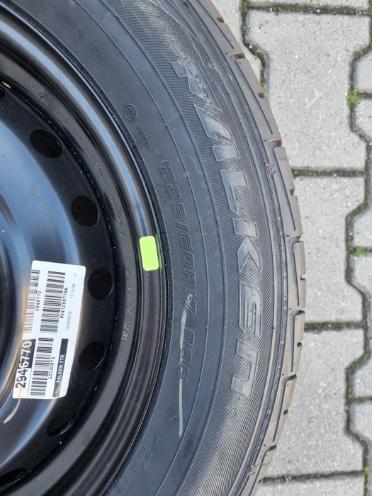 Koło zapasowe pełnowymiarowe, wypełnienia do Jeep Compass II lewarek