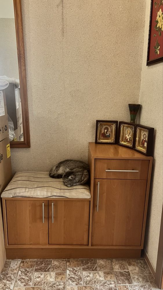 Продам 2 тумби в передпокій + дзеркало