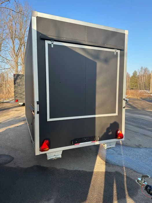 Przyczepa Gastronomiczna FoodyWheel A4020 NOWY MODEL 2025 FoodTruck
