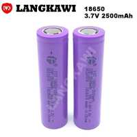 Акумуляторна літій-іонна батарея LANGKAWI, 3.7V, 2500mAh, 18650