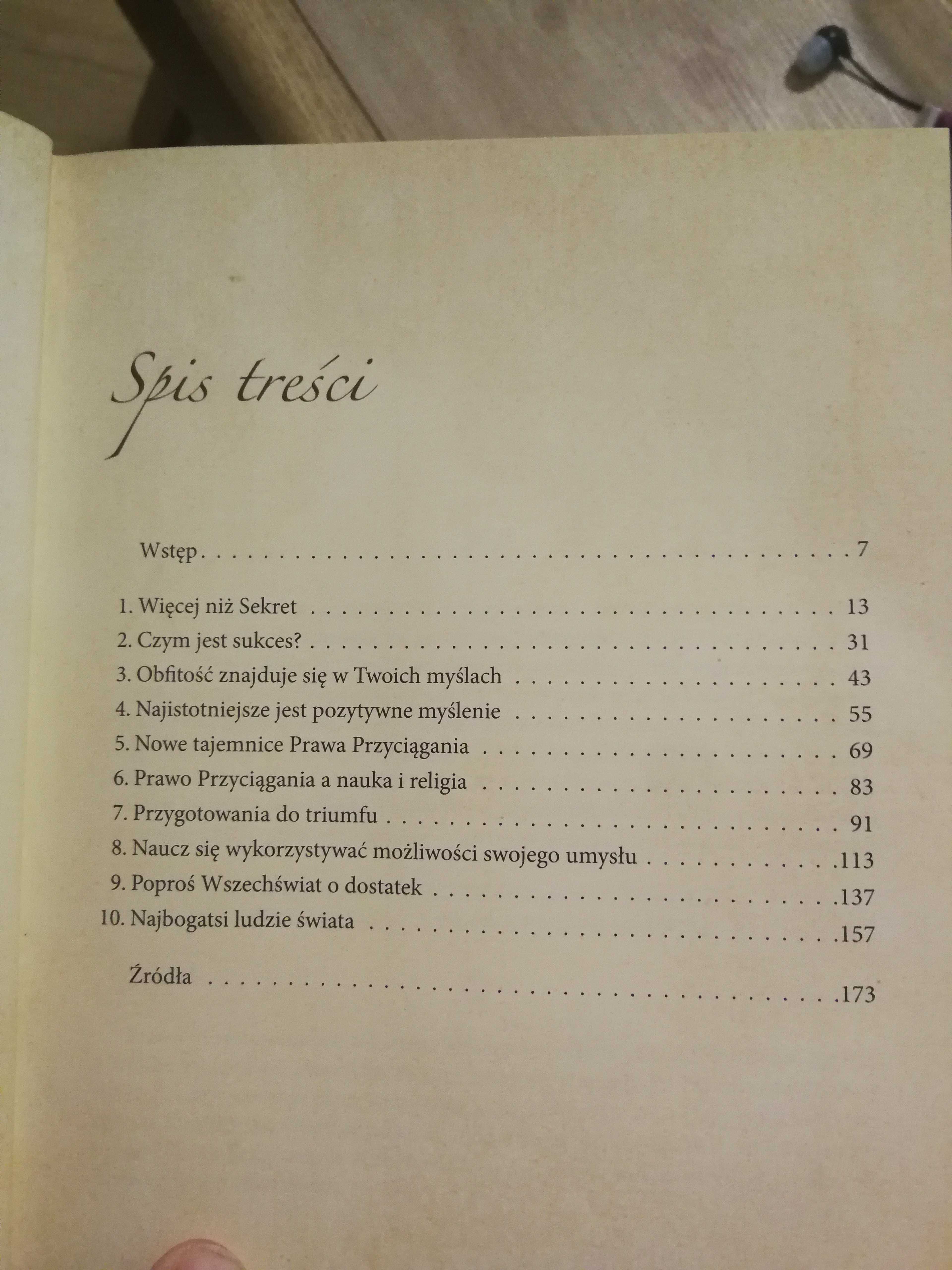 książka " Więcej niż Prawo Przyciągania" - stan BDB