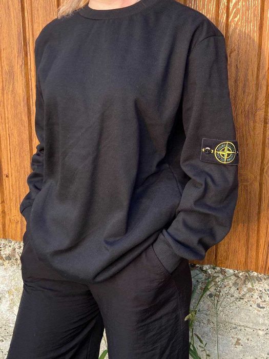 Неперевершений чорний свитшот Stone Island!