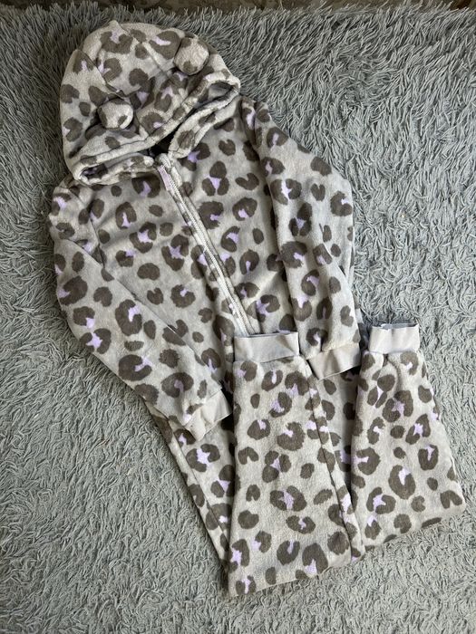 Плюшевий ромпер 11-12 років. кігурумі для дівчинки. кігурумі леопард