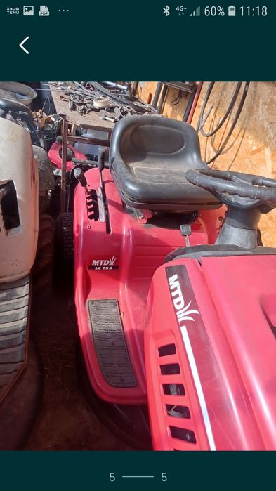 Kosiarka mtd dwa noże