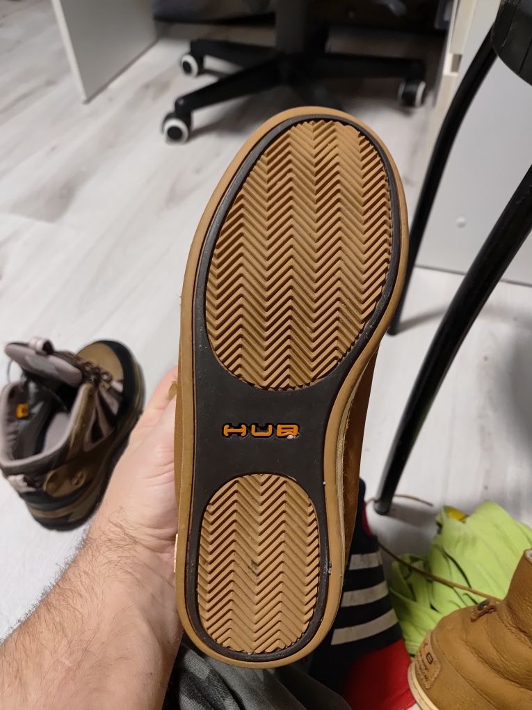 Buty śniegowce damskie skórzane Hub rozmiar 37