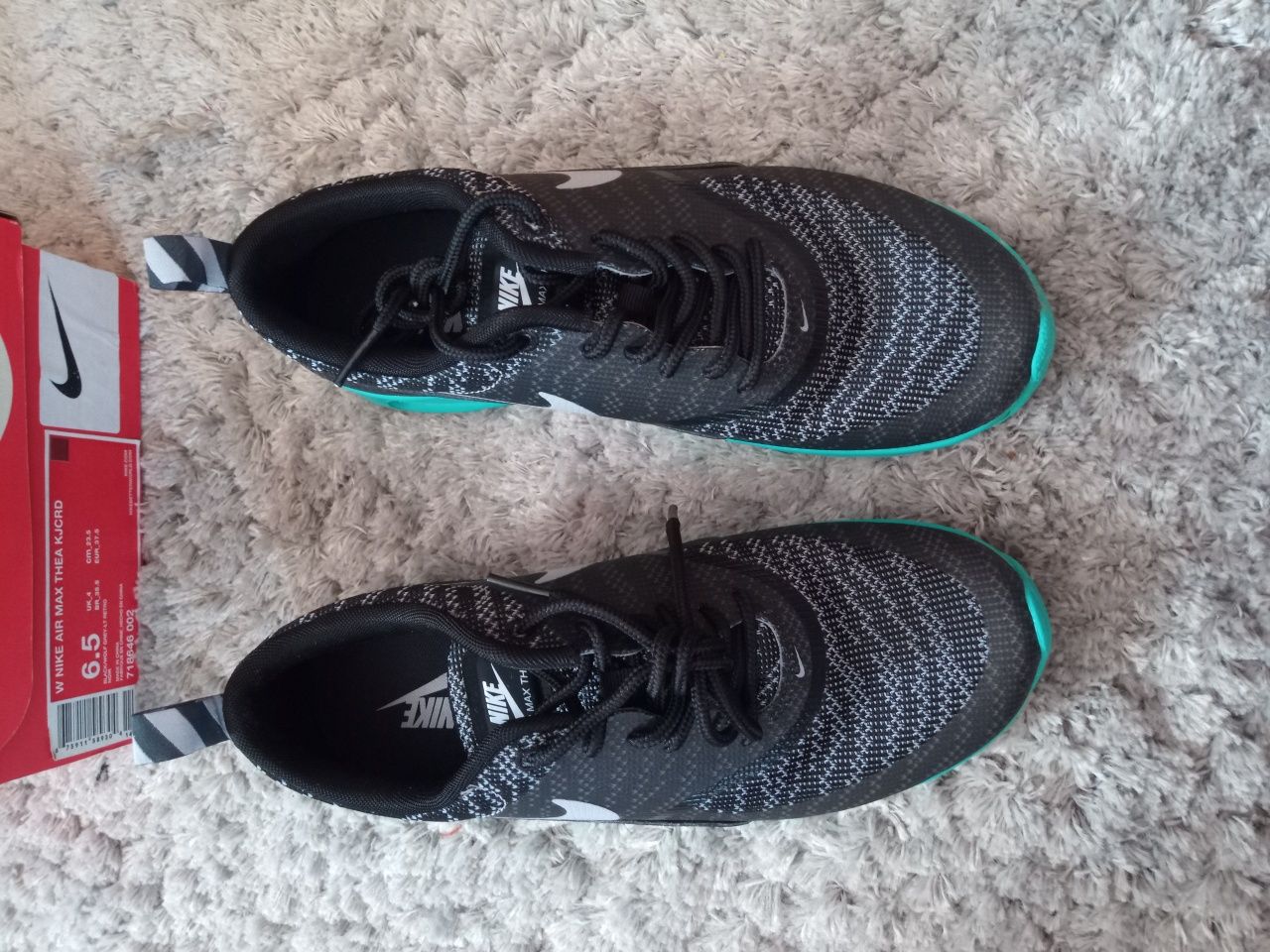 Sportowe buty Nike air max thea 37,5 wkładka ok 23,7 cm tekstylne nowe