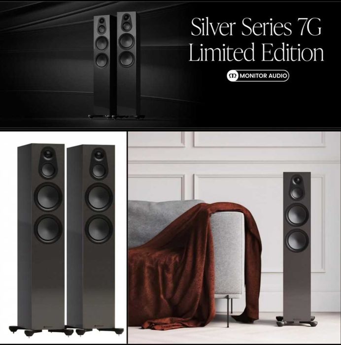Monitor Audio Silver 100 7G SE Limited Edition BLACK Carbon  WROCŁAW