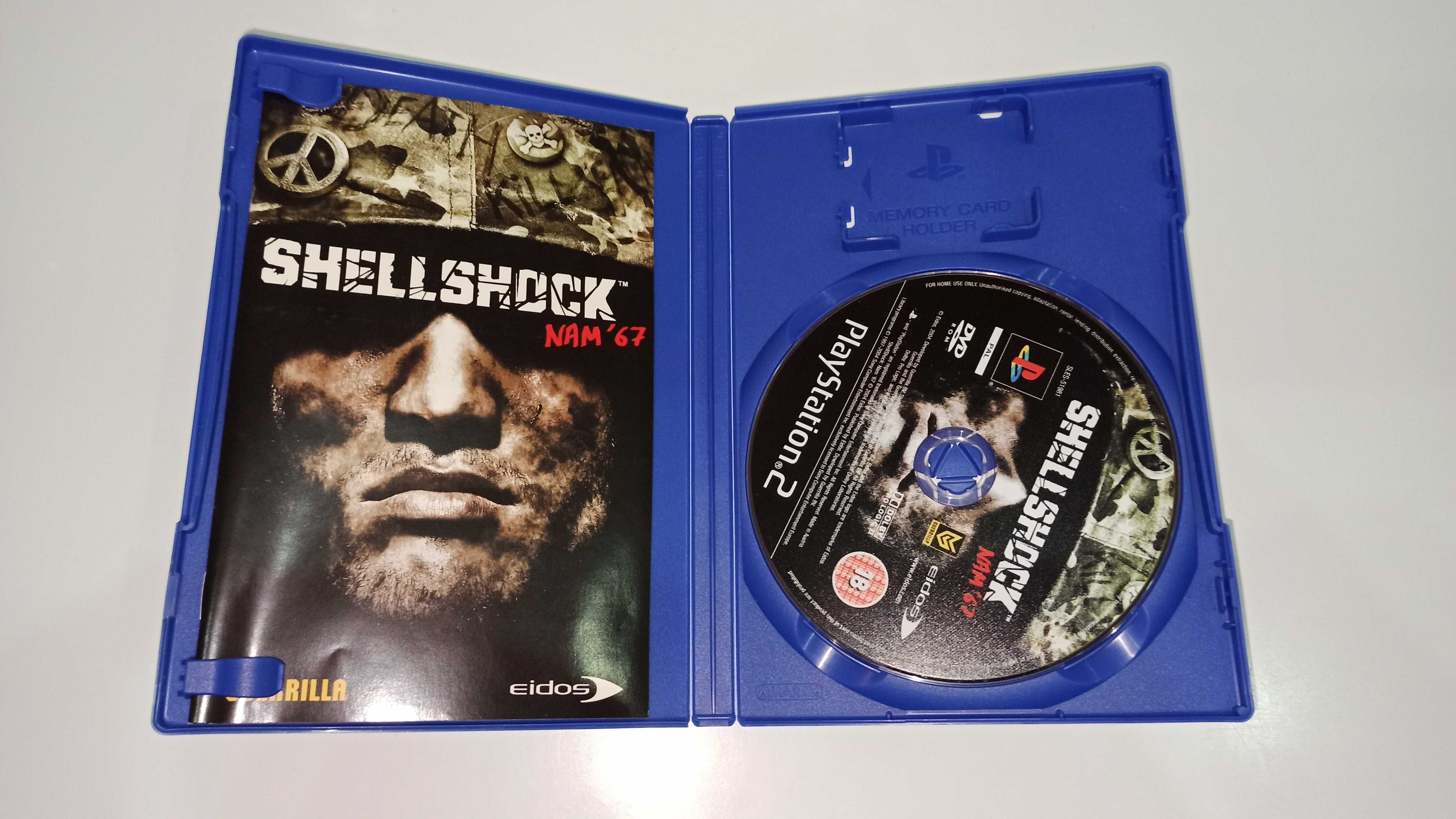 ps2 SHELLSHOCK NAM' 67 zadbana, wojna w wietnamie od twórców killzone
