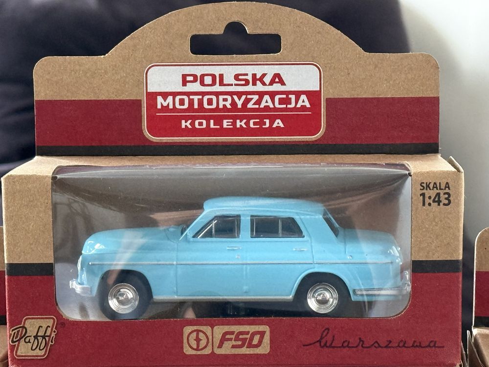 Polska motoryzacja kolekcja PRL FSO Warszawa 223 1:43 Daffi