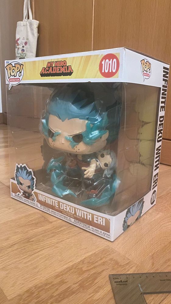 Funko Pop My Hero Academia Infinite Deku with Eri Jumbo Sized Pop 10"