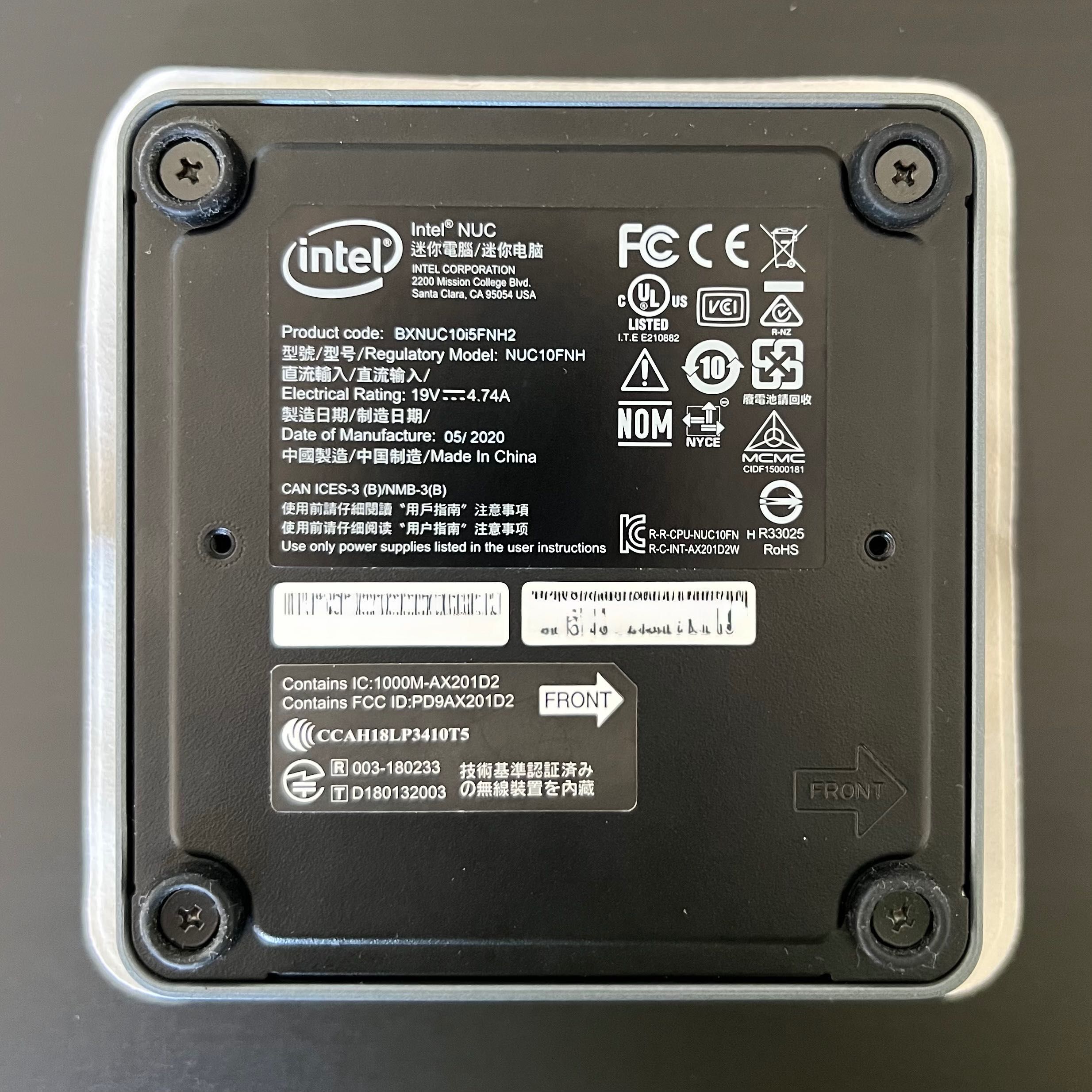 Intel NUC10i5FNH2 – Mini PC com 32GB RAM e Licença Windows 11 Pro
