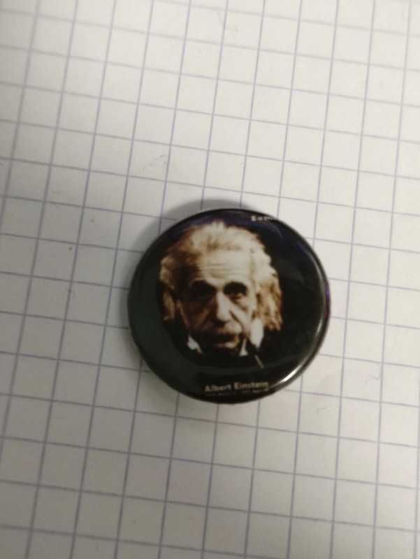 przypinka Albert Einstein