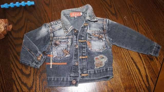 Bluza kurtka jeansowa  dla dziewczynki 2 latka 86\92