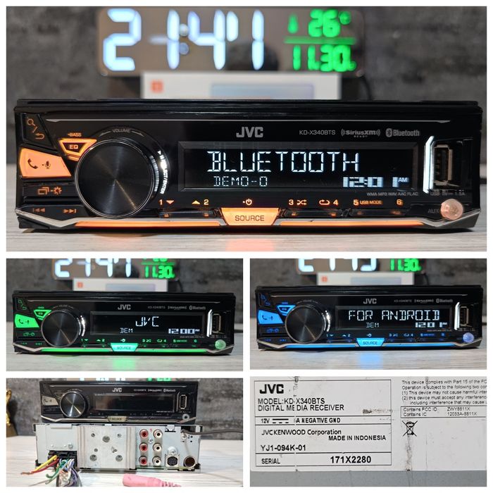 Проц(DSP) JVC kd-sr, X, T,серії /Bluetooth