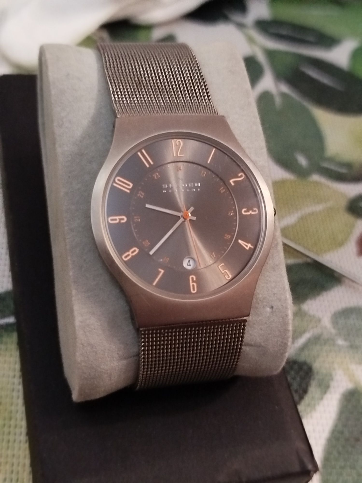 Skagen titanium case