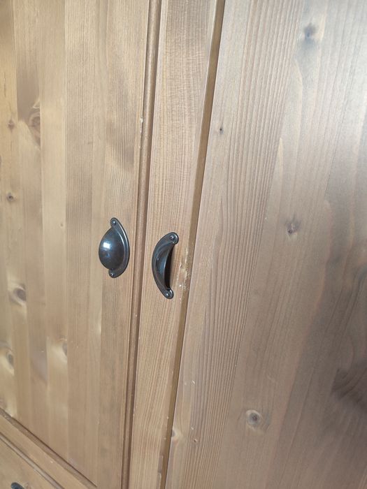 IKEA szafka TV Hamnes drewno