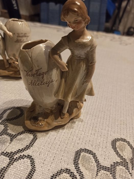 Dwie figurki stare zestaw