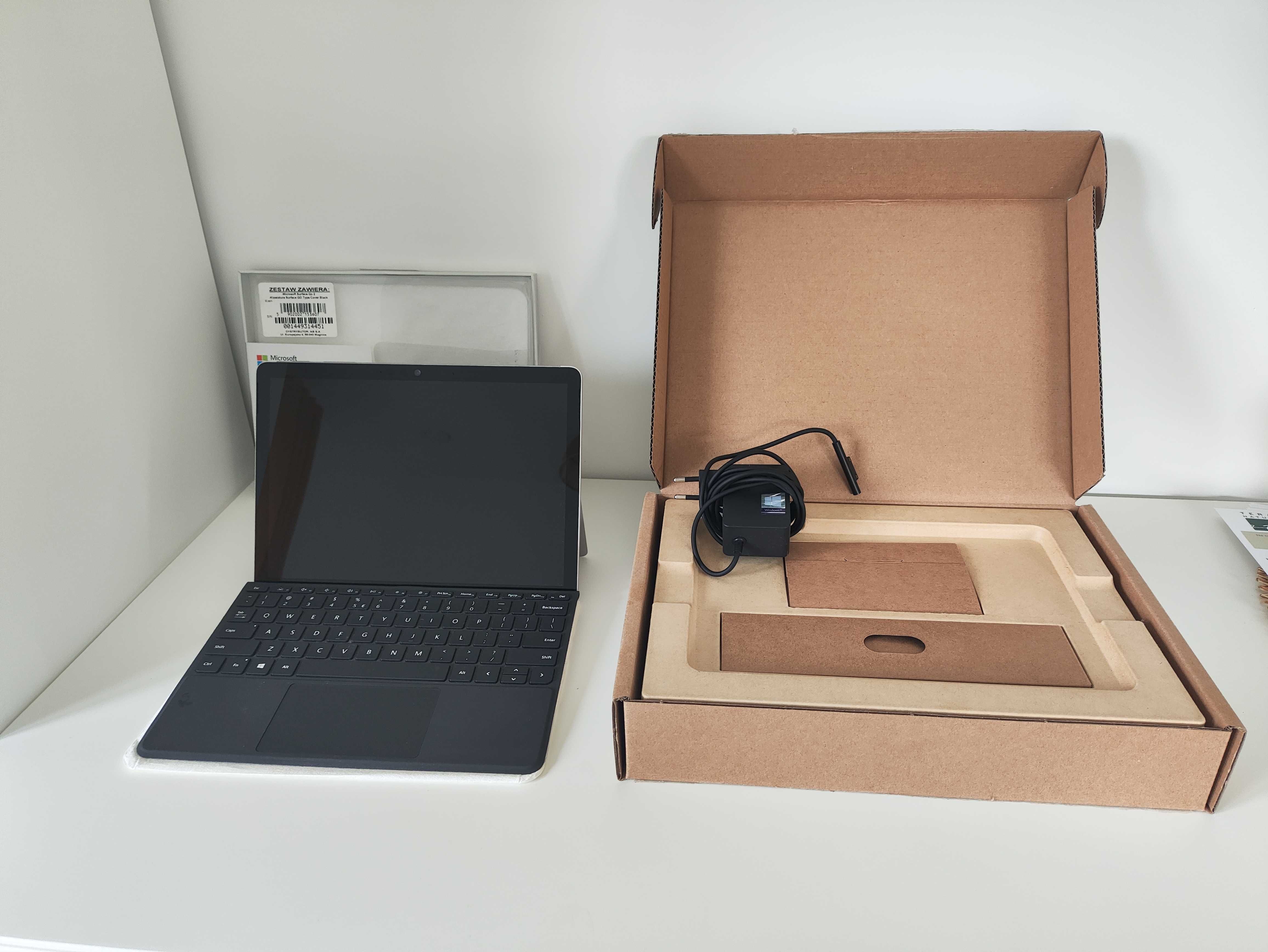 Microsoft Surface Go 2 + klawiatura Microsoft