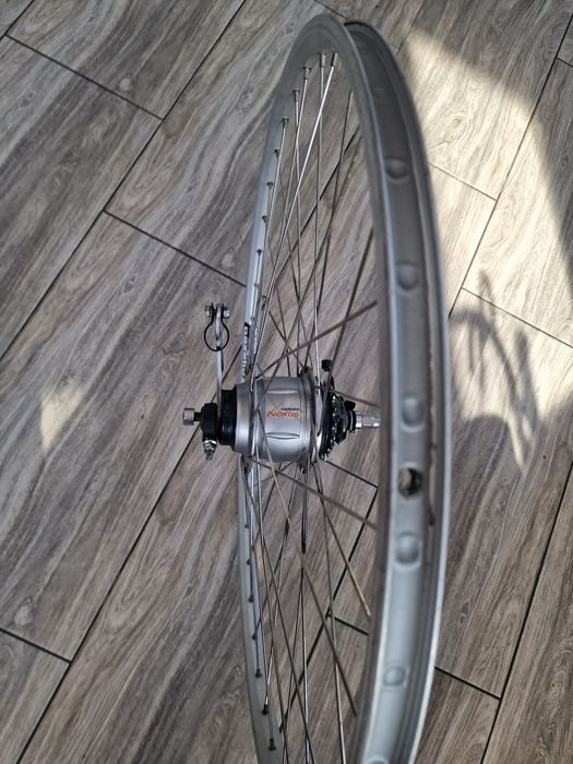 Koło do roweru tylne Shimano Nexus 8 z hamulcem nożnym Gazelle