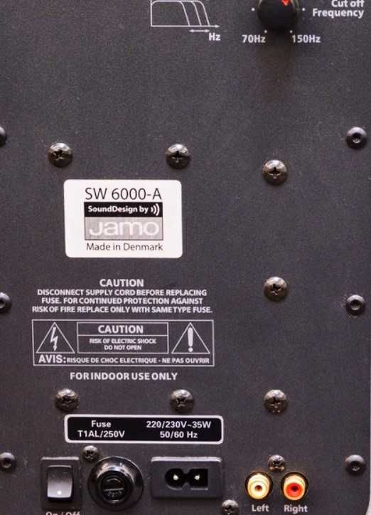 Subwoofer aktywny Jamo sub subufer głośnik basowy