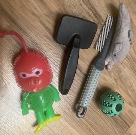 щетка-пухочистка для собак/кошек + расческа