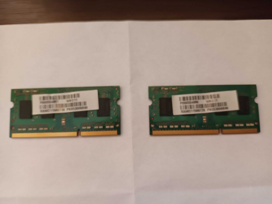 Pamięć DDR3 SODIMM 2 x 2GB