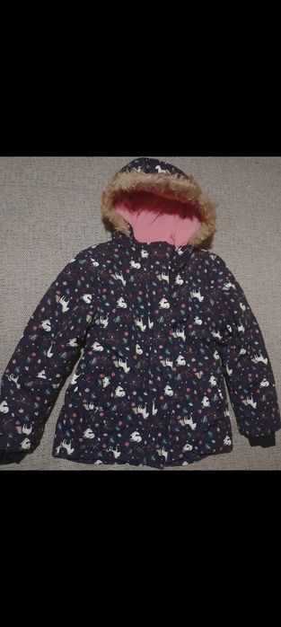 Куртка зимова для дівчинки 128