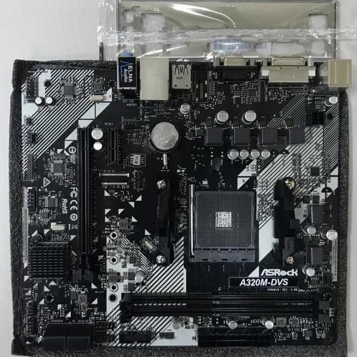 Мать ASRock A320M-DVS R4.0