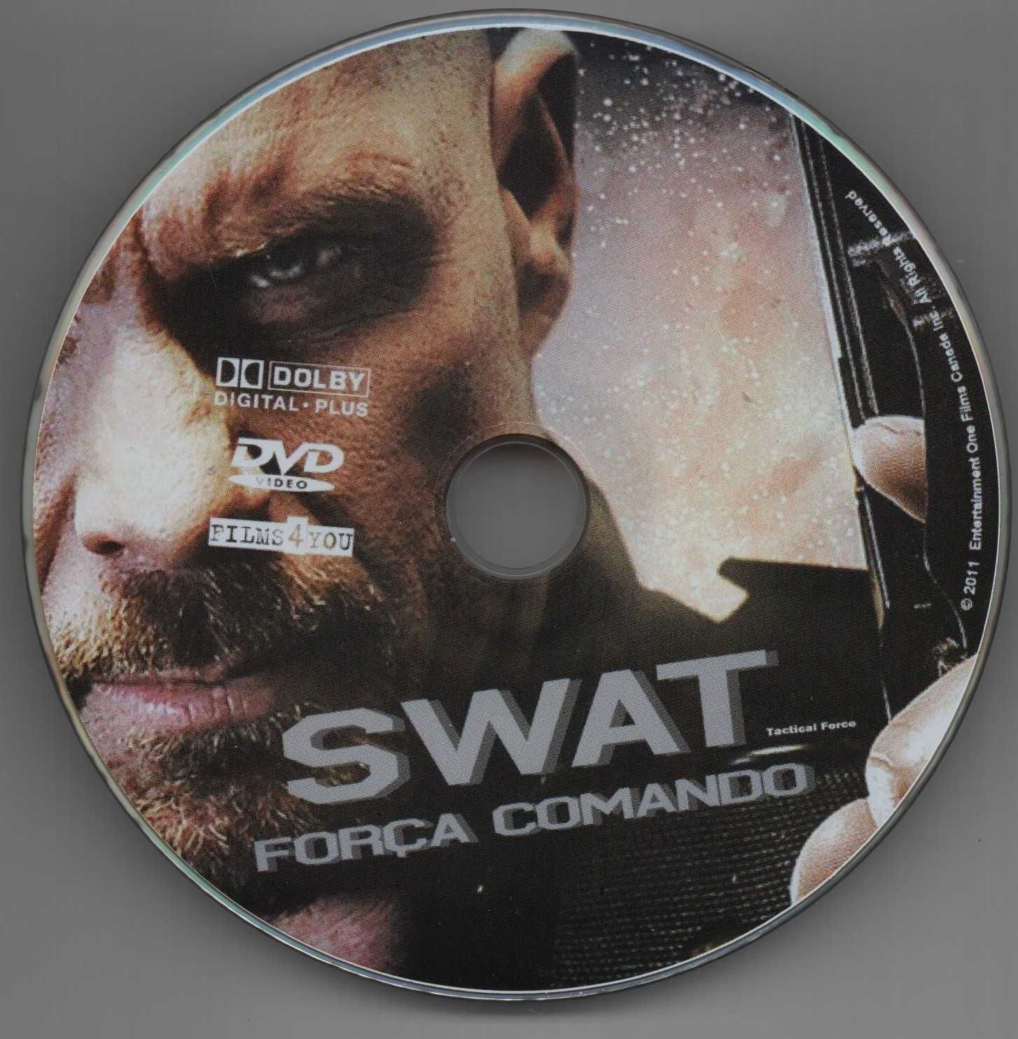 Dvd SWAT Força Comando - acção
