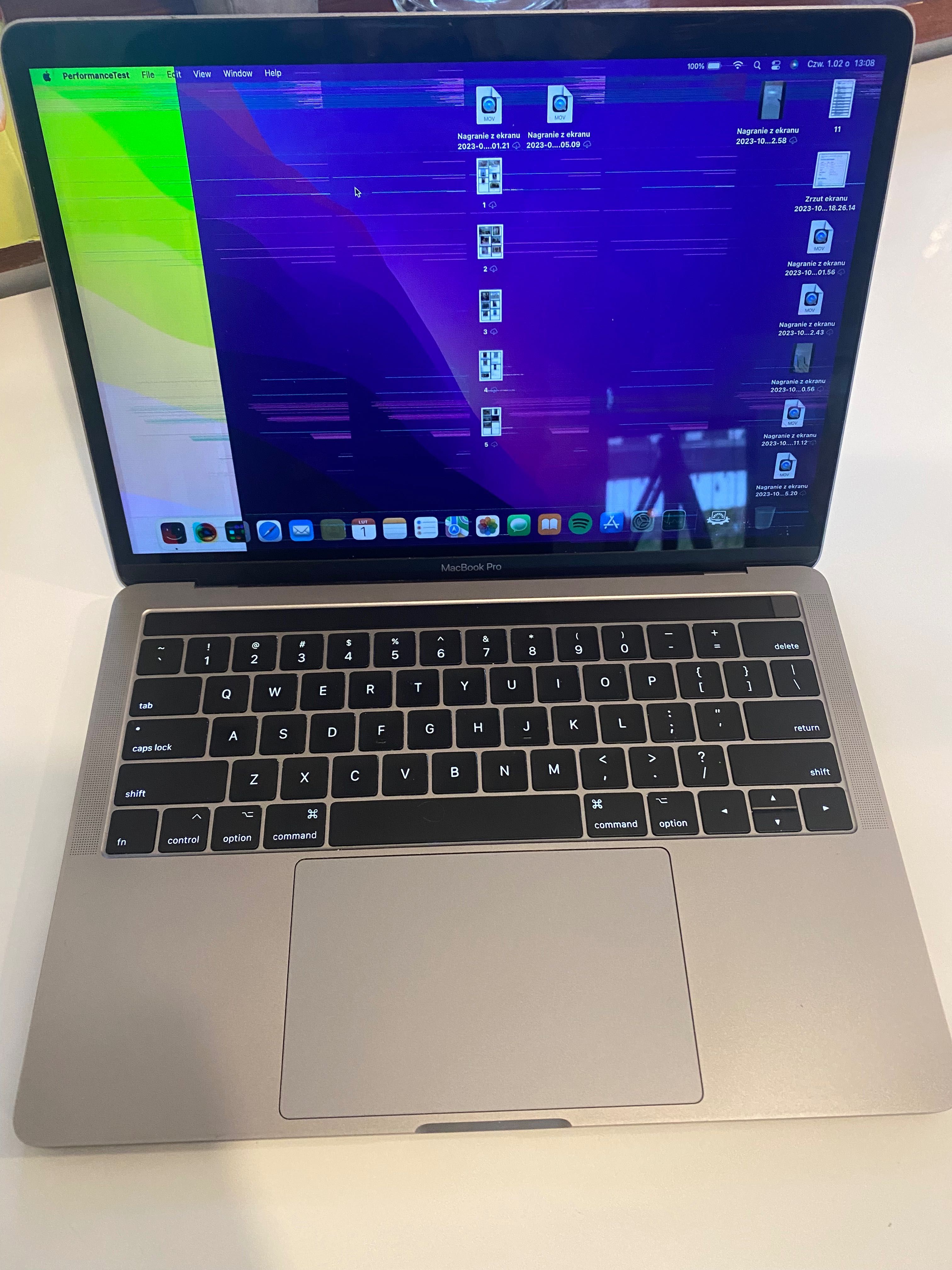 MacBook Pro 13 2017 Touch Bar I5 16GB RAM 256GB Space Gray
