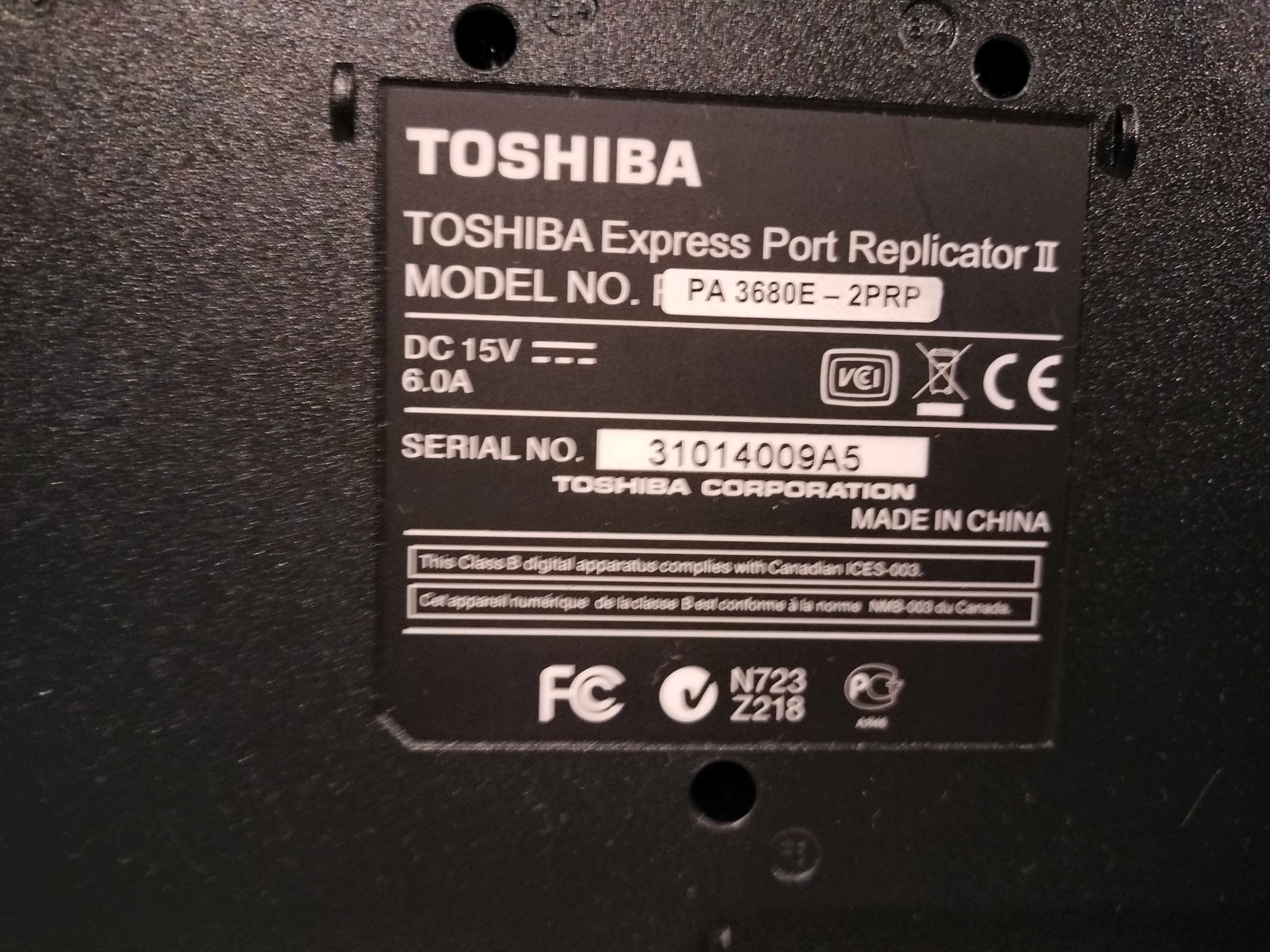 Docking Station para PC Toshiba